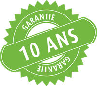Badge garantie 10 ans